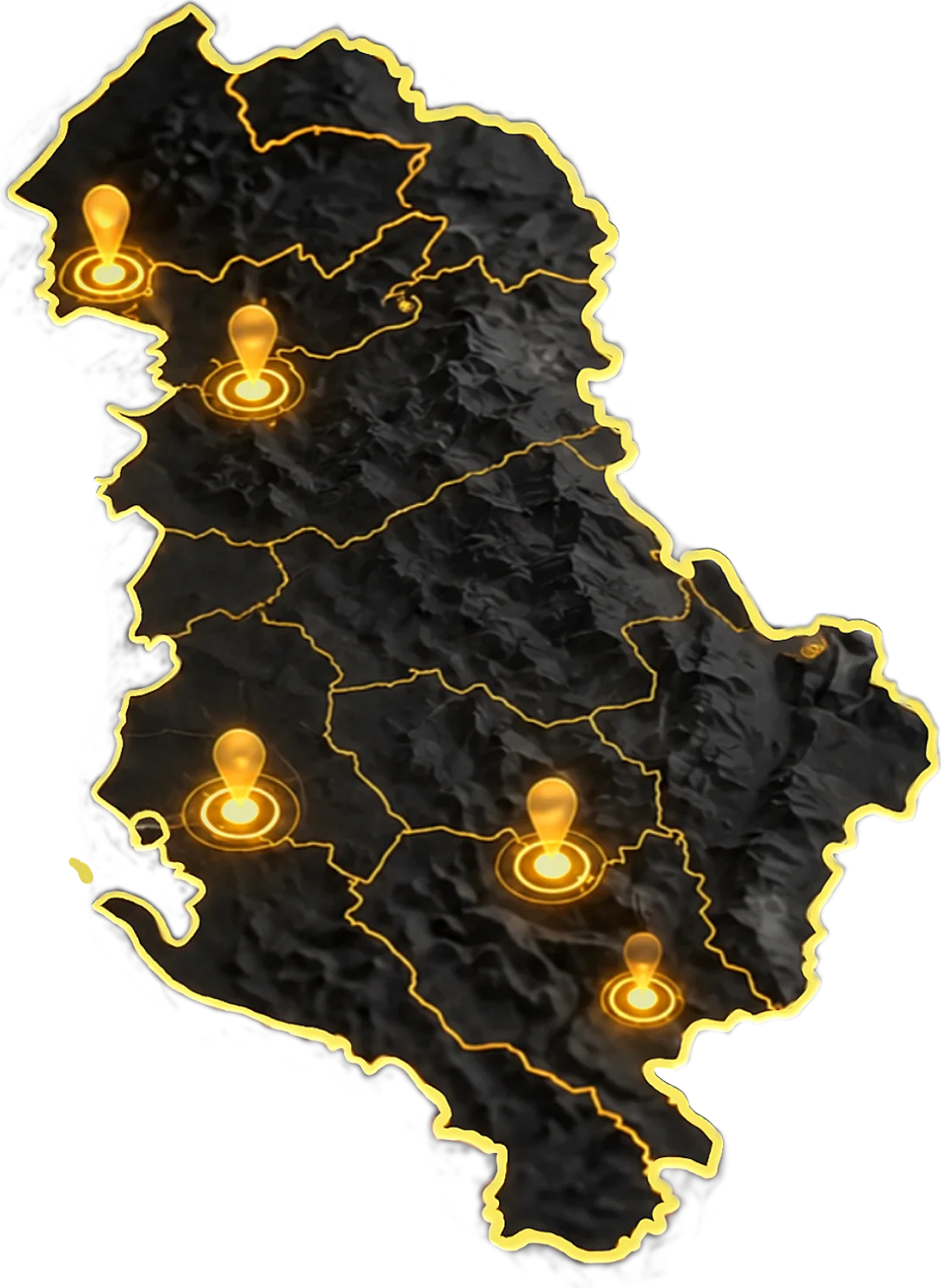 Harta e Shqipërisë